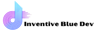 Inventive blue Dev Logo